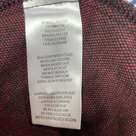 BeachLunchLounge Red and Black Small Flannel Shirt - Picture 4 of 4